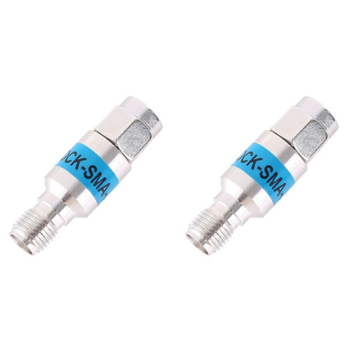 2X -Koaxial--Block -6 GHz SMA Tri-Element-Legierungsglätter, -Isolator 1