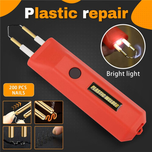Handheld  Wireless Plastic Welding Machine for Plastic Nylon PE Repairing Machine Car Bumper Repair Tools Red 2