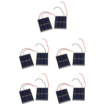 10 Pcs 1.5V 400mA 80x60mm Micro- Power Solar Cells for Solar Panels - DIY Projects - Toys - Battery Charger