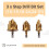 3pcs 20/25/32mm Step Drill Bit with Limit Swivel  PPR Lifting Cone Drill Bits for Water Pipe Reaming 9