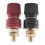 6Pcs Terminal Binding Post, 555 Type Brass Pillar Terminal Block M8 Thread Diameter Binding Post 220V-380V 200A 8