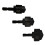 3Pcs PPR Lifting Stepped Drill Bit Water Pipe Connection Tool 20/25/32 for Plumber Water Pipe Puncher Drill Bit 3