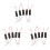15Pcs  3V-6V Naar 400KV 400000V Boost Step- Power Module Hoogspanningsgenerator Hoogspanningstransformator 1