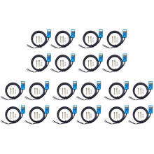 Inductieve Naderingssensor SN04-N Normaal Open Detectie-Naderingsschakelaar NPN NO met TL PL SN-Beugel (20 Stuks)