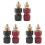 6Pcs Terminal Binding Post, 555 Type Brass Pillar Terminal Block M8 Thread Diameter Binding Post 220V-380V 200A 1