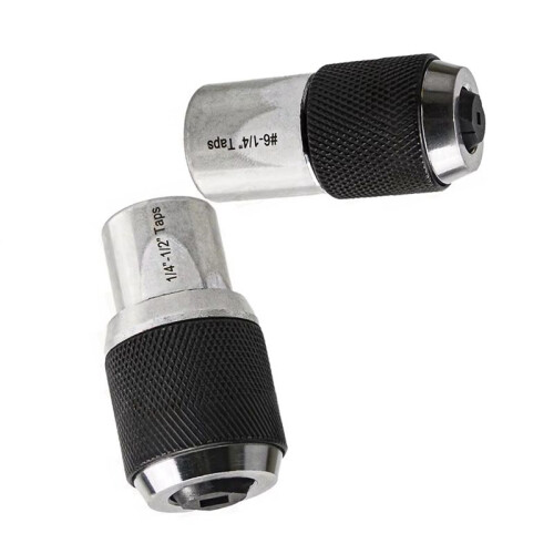 Adjustable Tap Socket 1/4-1/2 Inch Socket Adapter Adjustable Jaw Extractor Tool for Tap Reamers 2