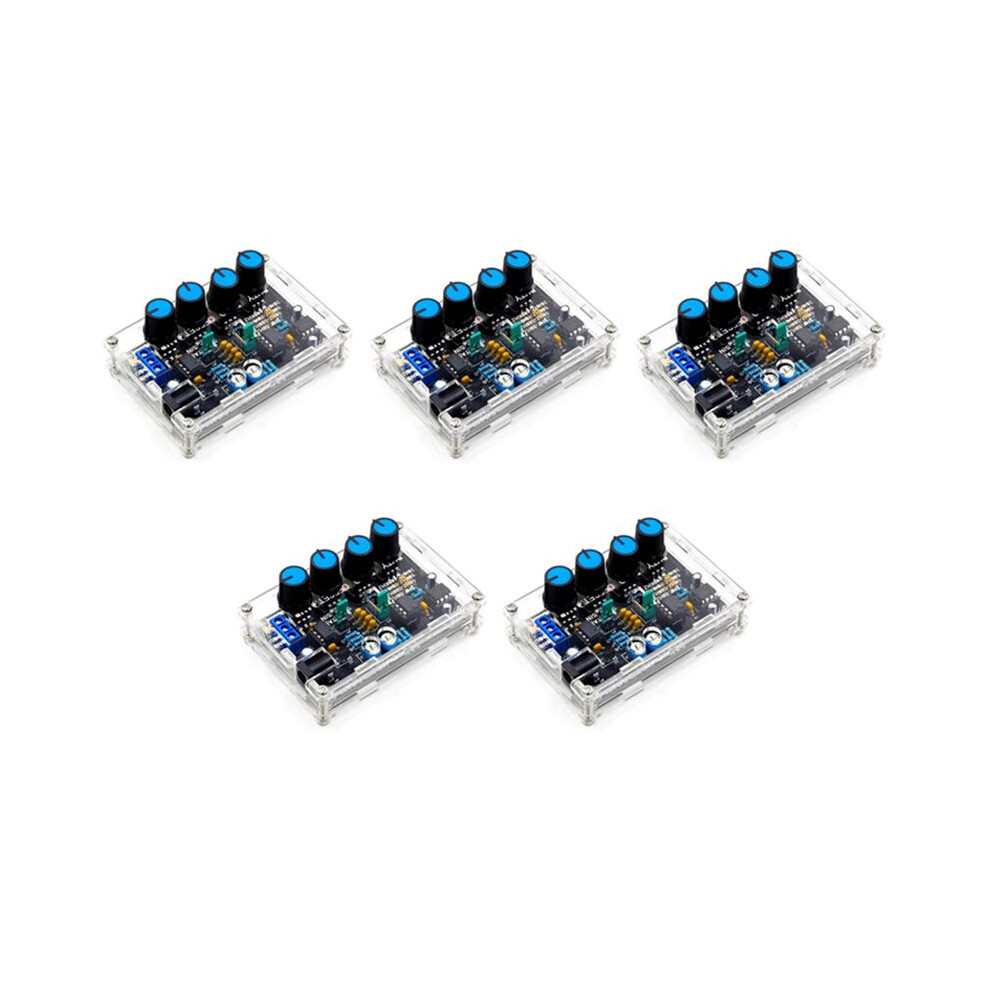5X Icl8038 Adjustable Signal Generator Diy Kit Sinusoidal Triple-Cornered Square Sawtooth Output 5Hz-400Khz 6033391682481
