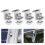 12x Solar Panel Mount Bracket Photovoltaic Panel Rail Solar Panel Mount Fastening Module with Mid 35mm 7