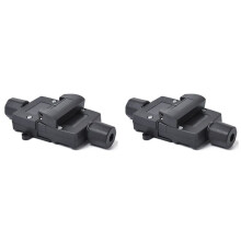 2X 12V Anhänger Stecker 7 Pin Flach Stecker + 7 Pin Flach Stecker für Rv Truck
