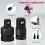 Impact Socket Reducer and Adapter Set, Steel Impact Adapter Set, Breaker Bar Wrench Conversion Kit Mechanics Tools B 4