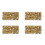 2000Pc U Shape Copper Ring Terminals Crimp Kit Non-Insulated Assortment Cable Wire Spade Electric Butt Connector 454TABC 1
