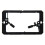 Single-Gang (1-Gang) Low Voltage Wall Plate Mounting Brackets,40PCS 3