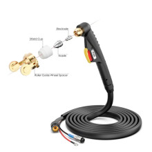 Consommables de Torche de Coupeur de Plasma P80, 24 Kits D'Électrodes D'Embouts de Buse de Torche de Coupe de 1,5 Mm, pour Coupeur de Plasma BTC800DP