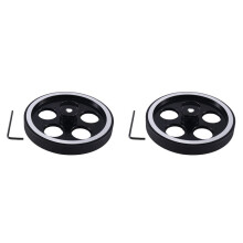 2pz 300Mmx6Mm Ruota Misuratore Encoder In Gomma di Alluminio Industriale per Encoder Industriale