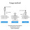 4X Stainless Steel Quick Release Pin 8mm Diameter  Locking Pin with Push Button Lanyard Cable Usable Length 50mm 4