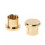 36Pcs Gold Plated RCA Protection Cap Short Circuit Socket Phono Connector RCA Shielding Socket Protect Cover,Gold 2