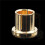 36Pcs Gold Plated RCA Protection Cap Short Circuit Socket Phono Connector RCA Shielding Socket Protect Cover,Gold 4