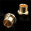 36Pcs Gold Plated RCA Protection Cap Short Circuit Socket Phono Connector RCA Shielding Socket Protect Cover,Gold 3