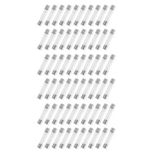 60pcs Fast Blow Glass Tube Fuse 8A 8 Amps 250V 6mm X 30mm