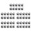 50PCS Powercon Connector 3 Pins 20A 250V Power Speaker Panel Socket Female for LED Screen Stage Lighting,Grey 1