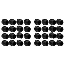 32 Pièces Bouchons de Sécurité pour Douille de Lumière, Bouchons D'Extrémité de Couvercle Douille D'Ampoule E26 Capuchons Protection de Douille