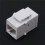 40Pcs RJ45 Connector  Jack Cat6 Extension Coupler Ethernet Network LAN Cat 6 Coupler Jacks Extend Adapter,White 7