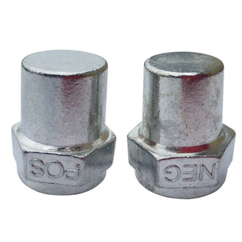 5 Pair 3/8inch Female Thread Positive Negative Battery Post Terminal Adapters Battery Cable Terminals 1
