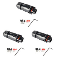 3X Solar-PV-Anschlussstecker, Wasserdicht, IP68, 4000 V, 40 A, für Solar-PV-Systempanel-Parallelschutz-Kit LY01-Stecker
