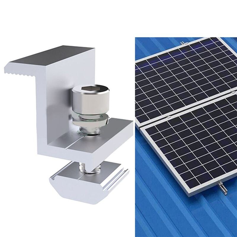 12x Solar Panel Mount Bracket Photovoltaic Panel Rail Solar Panel Mount ...