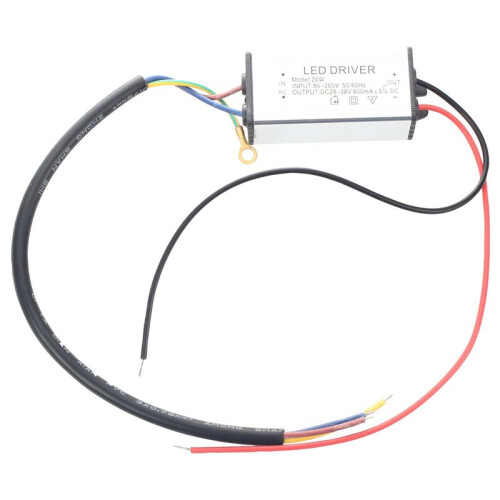 3X LED Lamp Transformer Driver Power Supply  36V 20W Waterproof 2
