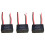 3X AC 220V A  5V/1A  Trasformatore 5W Impermeabile Epoxy Potting Light Power Supply Interruttore Modulo Driver 1