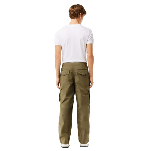 Lacoste Lacoste Mens Multi Pocket Straight Cargo Trousers 1