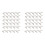 60PCS Photovoltaic Panel Drainage Buckle Plate Solar Panel Water Drain Clip for Solar Panel Draining 30MM 1