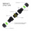 10Pc IP68 Waterproof 2 Way 3-Core Junction Box Electrical Cable Connector M16 Wire Range(3.5-10mm) 5