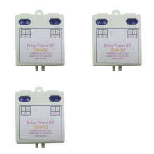 3X AC120V 220V  Delay Relay Power  Delay OFF  1-480Min Adjustable Delay Power OFF Home Automation Controller