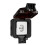 2X IP66 Waterproof Socket 220V Black Wall Plug Power with Built-in  Electrical EU Home Appliance(A) 2