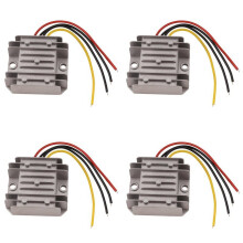 4X 24V to 12V Converter, Voltage Buck Converter 5A 60W, Step Down Transformer Waterproof with Aluminum Shell