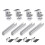 24X Solar Panel Mount Bracket Photovoltaic Panel Rail Solar Panel Mount Fastening Module with Mid 35mm 2