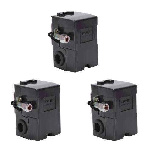 3Pcs Air Compressor  Universal Pressure  95-125 Psi for Air Compressor Pump Control Valve