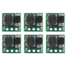 10X 0.9-5V to 5V - Step- Power Module Voltage Boost Converter Board 1.5V 1.8V 2.5V 3V 3.3V 3.7V 4.2V to 5V Green