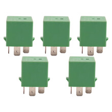 5X 12V 35A 5 Pin Relè Ventola Radiatore di Raffreddamento Verde 6547TX per 206 207 306 307 406 407 807