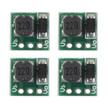 4X 0.9-5V to 5V - Step- Power Module Voltage Boost Converter Board 1.5V 1.8V 2.5V 3V 3.3V 3.7V 4.2V to 5V Green