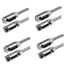 4pcs 1M IE488 Gpib Data Cable Industrial-Grade Communication Transmission Cable Terminal Pci Industrial Control Cable