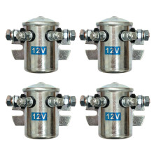 4X Relé de Aislador de Batería Doble de Alto Rendimiento de Corriente de Alta Resistencia de 200 Amperios US 12V