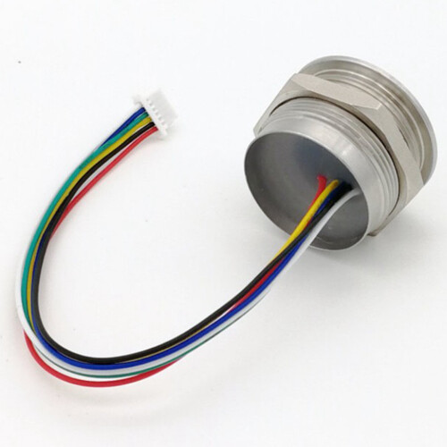 2X R503 Circular Round Two-Color Ring Indicator LED Control DC3.3V MX1.0-6Pin Capacitive Fingerprint Module Sensor 1
