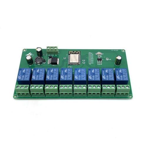 4X ESP8266 WIFI 8 Channel Relay Module ESP-12F Development Board Power Supply 5V/7-28V Wireless WIFI Module 2