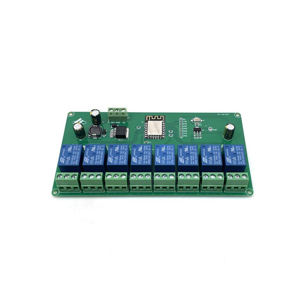 4X ESP8266 WIFI 8 Channel Relay Module ESP-12F Development Board Power ...
