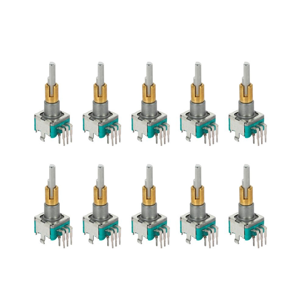 10X Ec11ebb24c03 Dual Axis Encoder With 30 Positioning Number 15 Pulse Point Handle 25Mm Green/Silver 6031805685080