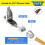 4 Pcs for RJ45 CAT7 Connectors Tool Free Shielded Toolless Modular Network Plug for Installation Cable 2