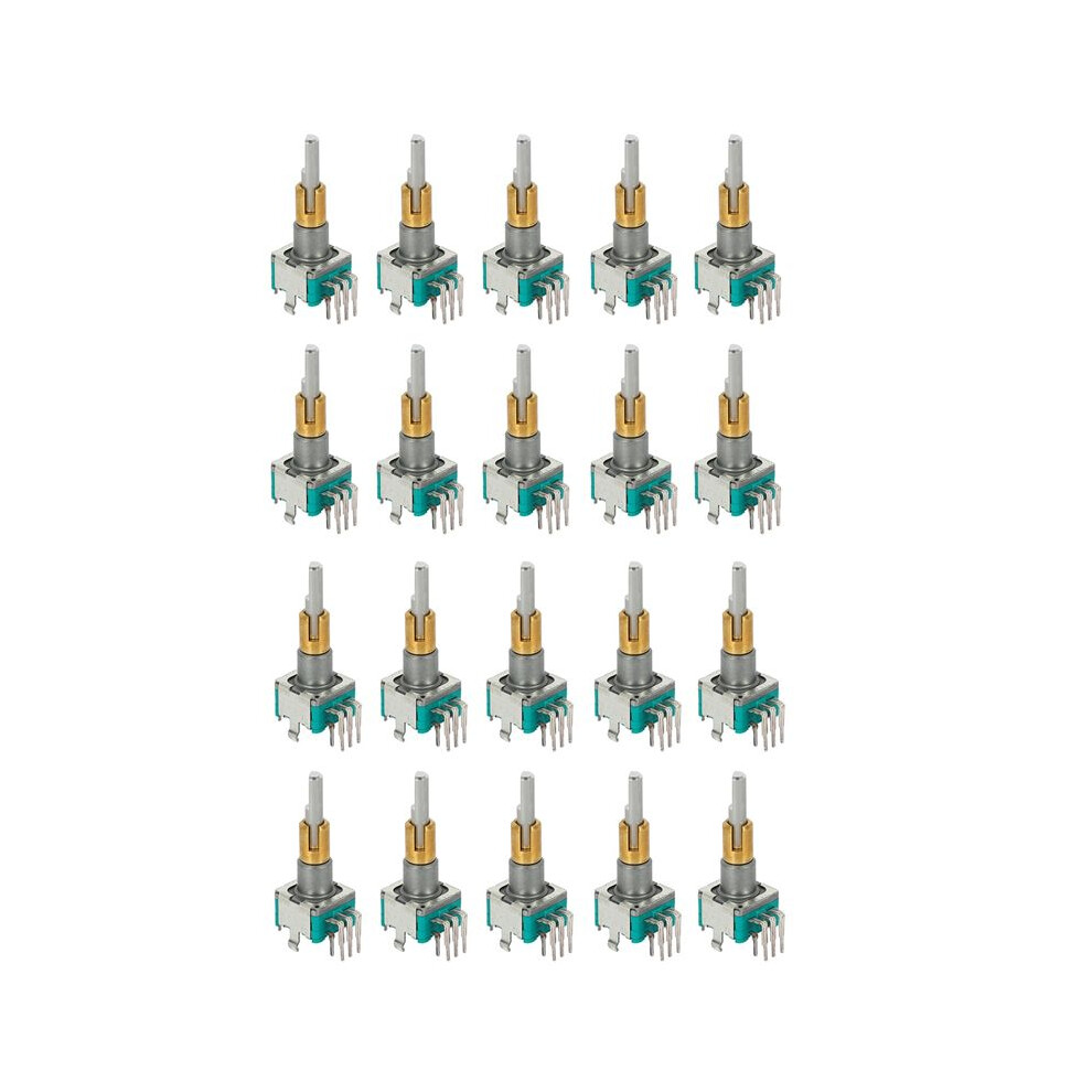20X Ec11ebb24c03 Dual Axis Encoder With 30 Positioning Number 15 Pulse Point Handle 25Mm Green/Silver 6032079605941